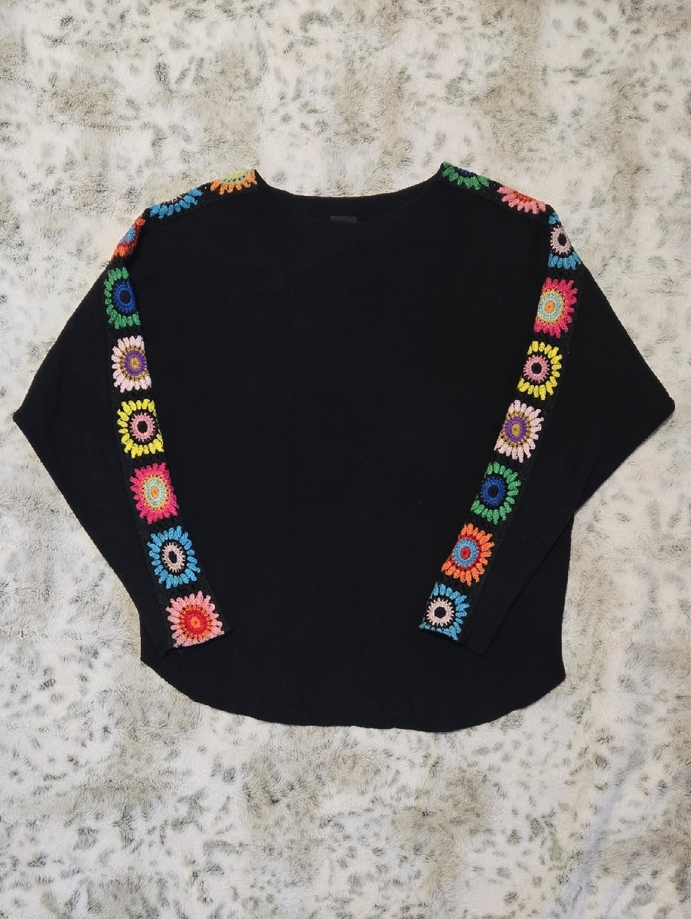 Aaeda Granny Square Sweater